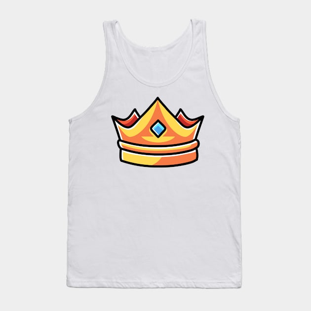 Crown Tank Top by rhmnabdlrzk